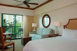 King Room with Sofa Bed and Balcony - Mountain View room in Marriott's Ko Olina Beach Club