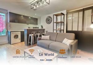 Appartements World studio proche gare et commerces ~ Mon Groom : photos des chambres