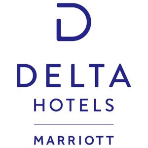 Guest room with 2 double beds and balcony room in Delta Hotels by Marriott Cincinnati Sharonville
