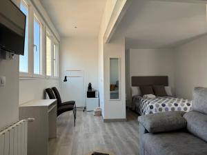 Estudio con terraza y vistas en el centro