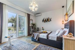 Skopelos Blue Heaven Pool Villa in olive grove