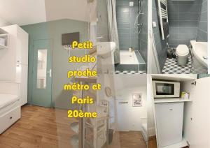 #1 Petit studio près du métro L9 - 3hvězdičkové hotely ve městě Bagnolet