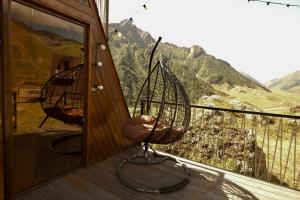 Outside Kazbegi Cabin 2