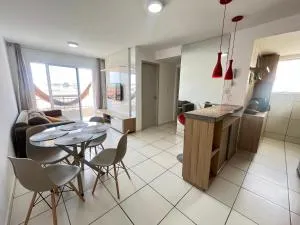 Apto com elevador, muito ventilado e aconchegante - Arunta