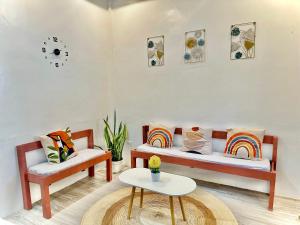 RRJ Bungalow 1Br, 2Aircon 4 minutes walk to the beach