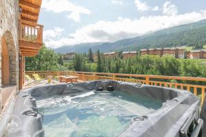 Appartements Chalet La Turra, Spa privee : photos des chambres