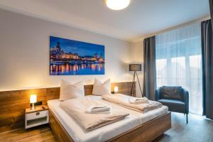 Moderne Appartement Wohnung mit 2 Schlafzimmern im Zentrum von Riesa