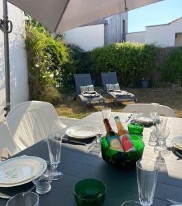 Maison à la chaume proche plage sauvage 3chambres