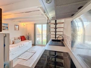 Appartements Appartement vue mer sur Port de Leucate Climatise, Parking gratuit, Linges et Serviettes inclus : photos des chambres