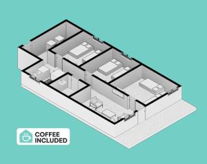 Sleeps 21 8 BR with 16 Beds and Large Driveway plus WIFI