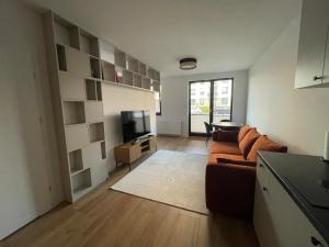 Apartament Lawendowe Wzgórze z ogródkiem