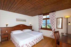 Double Room with Mountain View room in Hôtel de Gruyères