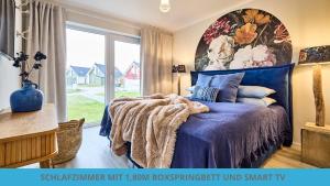 Küstenkojen BLAUE LAGUNE - FeWo 1-5 Pers mit 2 Schlafzimmern, Terrasse und SAUNA