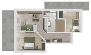 Apartment 4 mit sauna