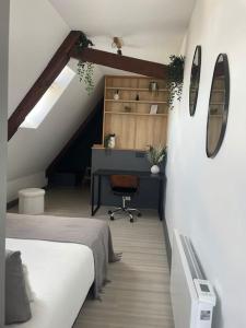 Duplex bord de lEure - Parking inclus - Jolie vue sur la cathédrale