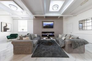 Luxury, open plan apartment