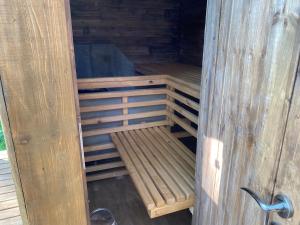 CW Harmony Mini chatka, sauna & koupací sud