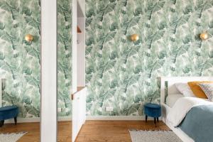 Appartement rénové une chambre avec espace de travail