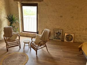 Maisons de vacances Gite L-Etable - Domaine Lassalle Saint-creac : photos des chambres