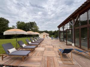 Maisons d'hotes Manoir - Domaine Lassalle Saint-creac : photos des chambres