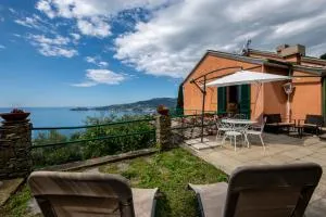 231b- Casa Sant'Ambrogio VISTA MARE, 2 Chilometri dal centro di Zoagli e dal Mare - SantʼAmbrogio