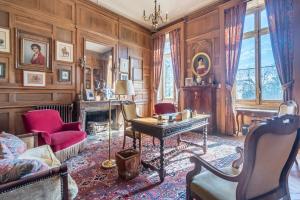 Maisons de vacances Chateau de famille - Dangeul - 15 personnes : photos des chambres