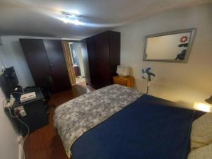 Family home with small pool with inverter