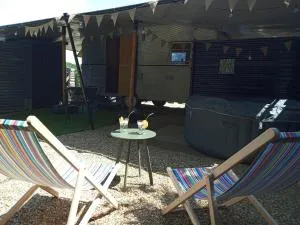 Caravane vintage avec spa - 圣艾尼昂