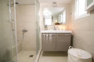 Kalamos sea view villa Beach walking distance