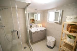 Kalamos sea view villa Beach walking distance