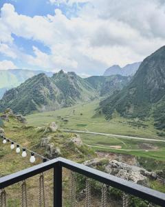 Outside Kazbegi Cabin 2