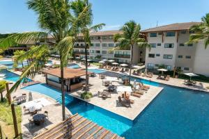 Flat vista mar no La Fleur Polinésia - Muro Alto - Porto de Galinhas