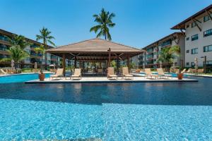 Flat vista mar no La Fleur Polinésia - Muro Alto - Porto de Galinhas