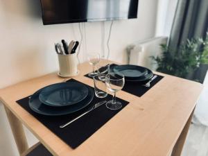 Appartements Le TerraRosa, studio a Rennes : photos des chambres