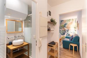 Appartements La Canopee Urbaine - Apt centre-ville avec parking : photos des chambres