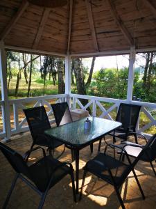 Nad samą wodą własna deska SUP grill altana hamaki ognisko BRZÓZKI 2 miejsce dla max 6 osób i dwójki dzieci - jedna sypialnia z małymi łóżkami