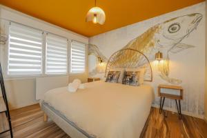 Appartements Le Colore, Apt 90m2, 4 pers, Wimille proche Wimereux : photos des chambres