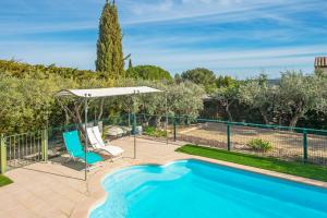 Villa Font du Roux - piscine chauffée - pétanque - adapté mobilité réduite