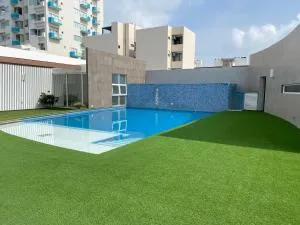 Vista a Playa con Alberca en Blvd principal frente al Mar 3hab - 博卡德尔里奥