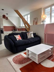 Appartements Grand Appartement ultra moderne Plein Centre, plage a pieds, avec parking : photos des chambres