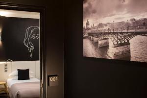 Hotels Hotel Montparnasse Saint Germain : Chambre Lits Jumeaux