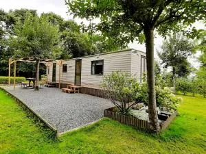 Well-equipped mobile home with garden in Normandy - Montbray