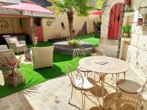 Gîte cosy avec spa, jardin et équipement complet à Bourgueil, près des Châteaux de la Loire - FR-1-381-564 - 布尔格伊