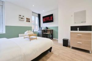 Appartements Green Leaf - Olympe Suites & Spa - Tourcoing, Lille : photos des chambres