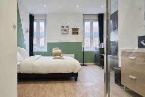 Appartements Green Leaf - Olympe Suites & Spa - Tourcoing, Lille : Appartement 1 Chambre