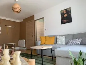 Grand appartement - Nancy centre - 2 chambres 2 lits - Saint-Max