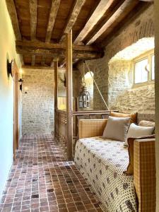 Maisons de vacances Gite du Petit Manoir au chateau d-Hemevez : photos des chambres