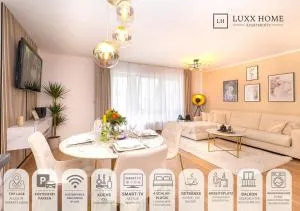 Luxx Home BC, Zentral - für 4 Personen - Balkon - Parken - voll ausgestattete Küche - Oberstadion