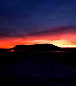 Iceland-Aurora - Skálholt