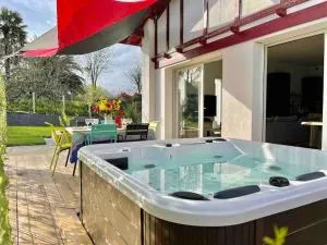 Haurren Zoriona - Maison Basque Moderne Climatisée avec Jacuzzi - Ibarron
